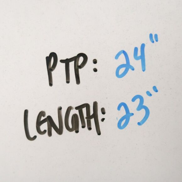 Time And Tru Womens T-shirt Size XL Pink Cropped Top Neutral Minimalist - Picture 3 of 5